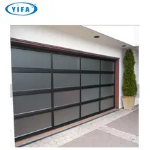 Быстрый подъем и близкие штуцеры обслуживание соседства быстрый поворот стеклянной двери гаража