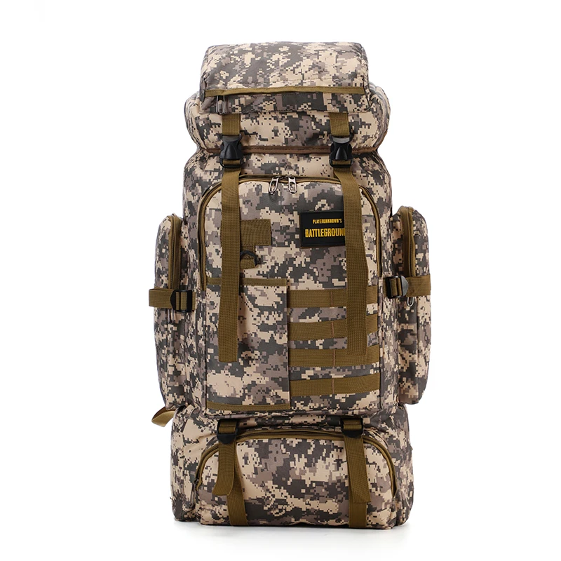 

Wholesale travel customization outdoor sport unisex camouflage men waterproof extendable tactical military backpack, 6 colors are available