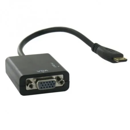 

Mini HDMI Male to VGA Female Audio Converter Adapter, Oem