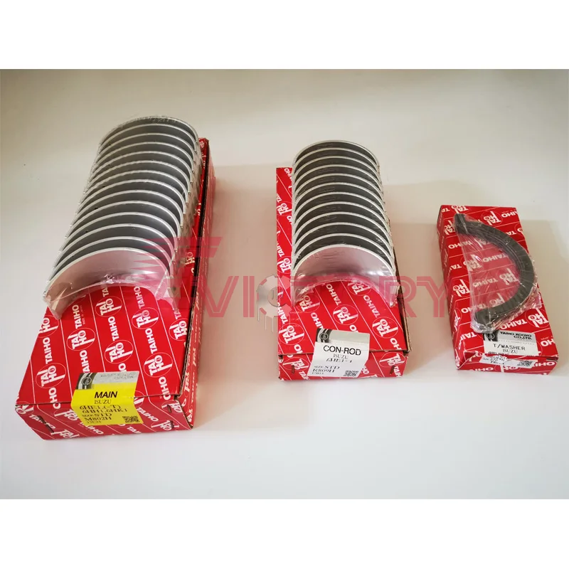 

For ISUZU truck engine 6HE1-TC 6HE1 main crankshaft bearing+con rod bearing trust bearing