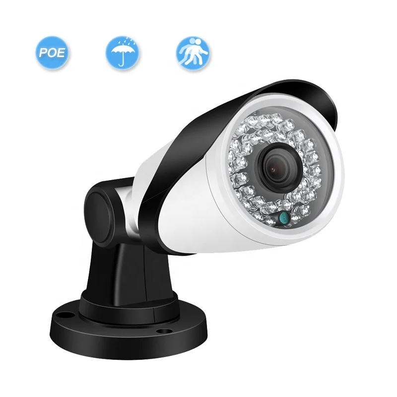 

BESDER POE 48V Motion Detector CCTV IP Camera Full HD 5MP 3MP 2MP P2P CCTV IP Security Travel IP Camera, White , black color is optional