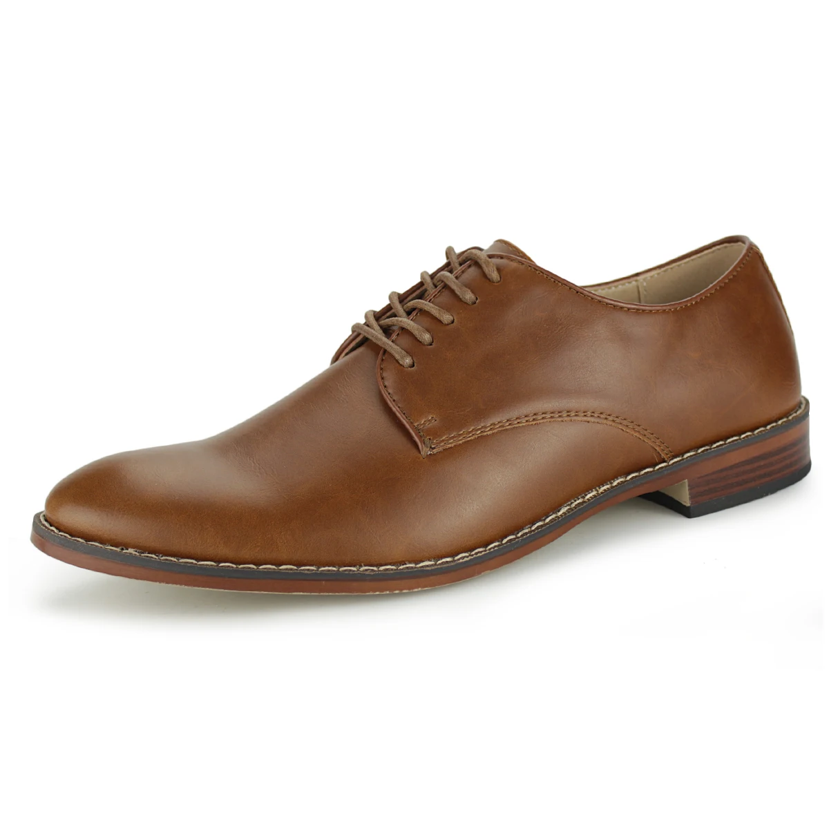 

Men's Formal Classic Designed Lace Up Oxfords Office Dress Shoes, Brown