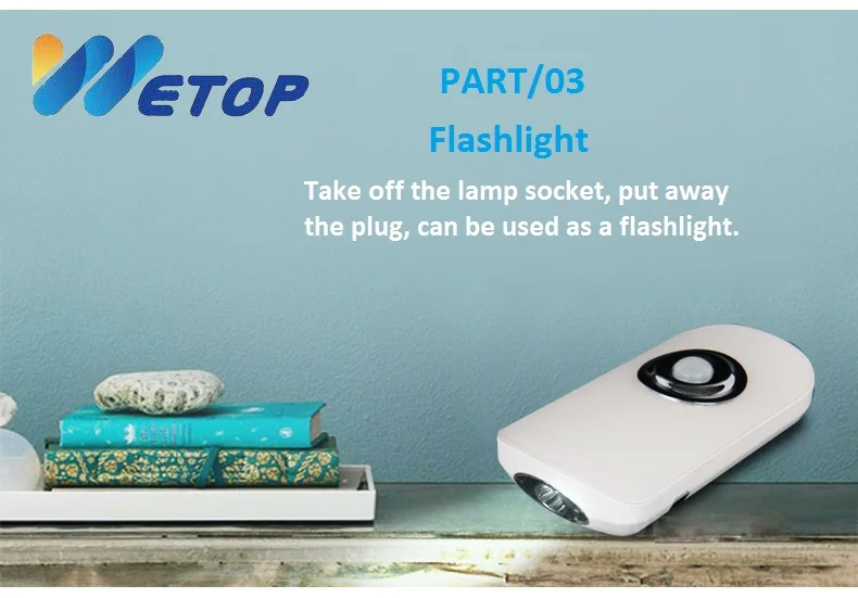 Wetop  Plug-In Night Light, Warm White/white LED Nightlight, Dusk-To-Dawn Sensor, Bedroom, Bathroom, Kitchen, Hallway, Stairs