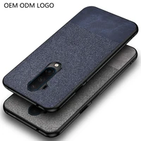 

OTAO OEM TPU PC Phone Case For oneplus 7T 7 Pro Fabric Cloth Back Cover For one plus 6 6T Thin Armor Telefon Mobil Case Coque