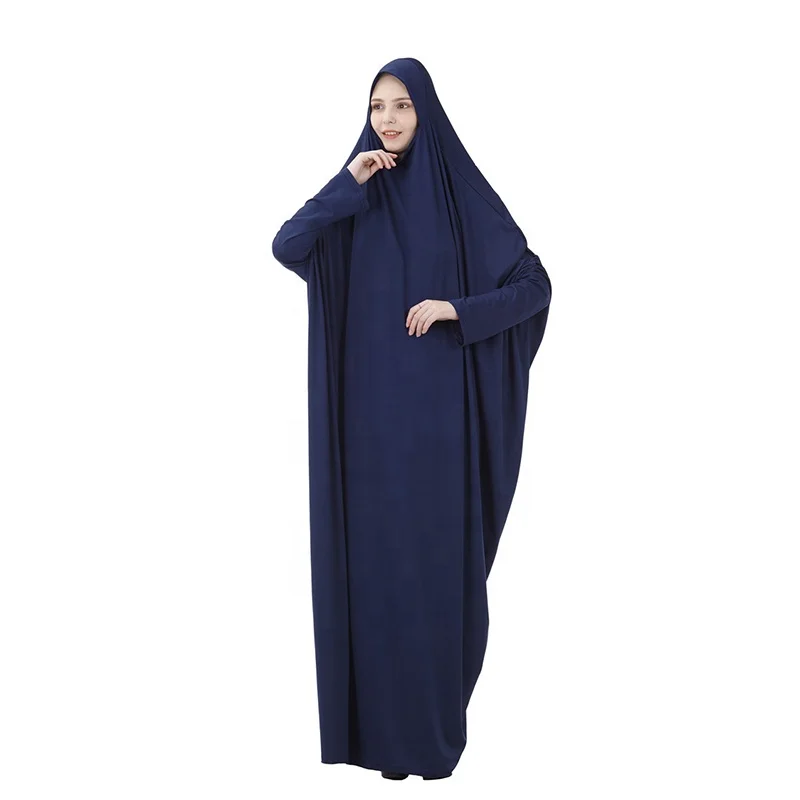 

Muslim Islamic Women Long Sleeved Abaya Jilbab Dress, Picture color