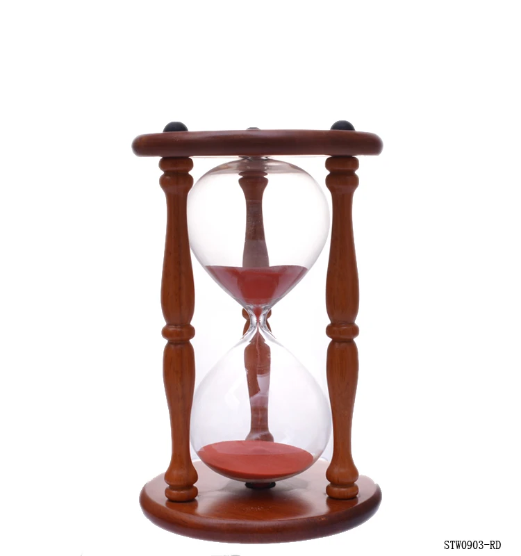 sand timer wooden