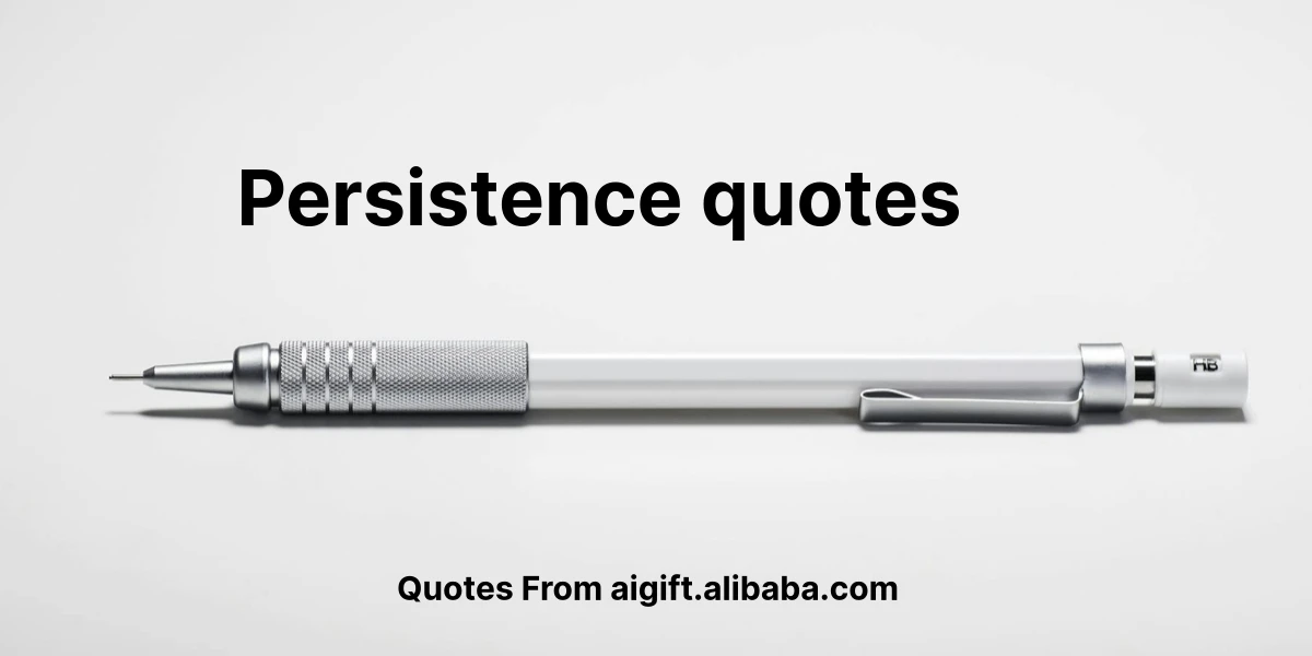 persistence quotes