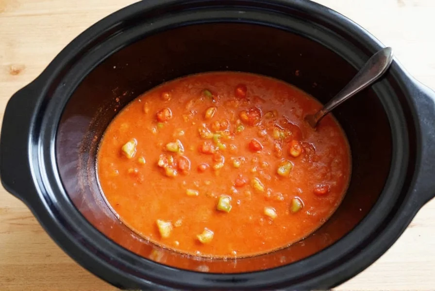 Easy Crockpot Stuffed Pepper Soup Recipe in 6 Hours