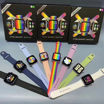 

2021 New Arrivals Wholesale Smart Watch FT50 Wristband IWO 13 Smart Watch Series 6 Sported Watch Blood Pressure Monitor Bracelet