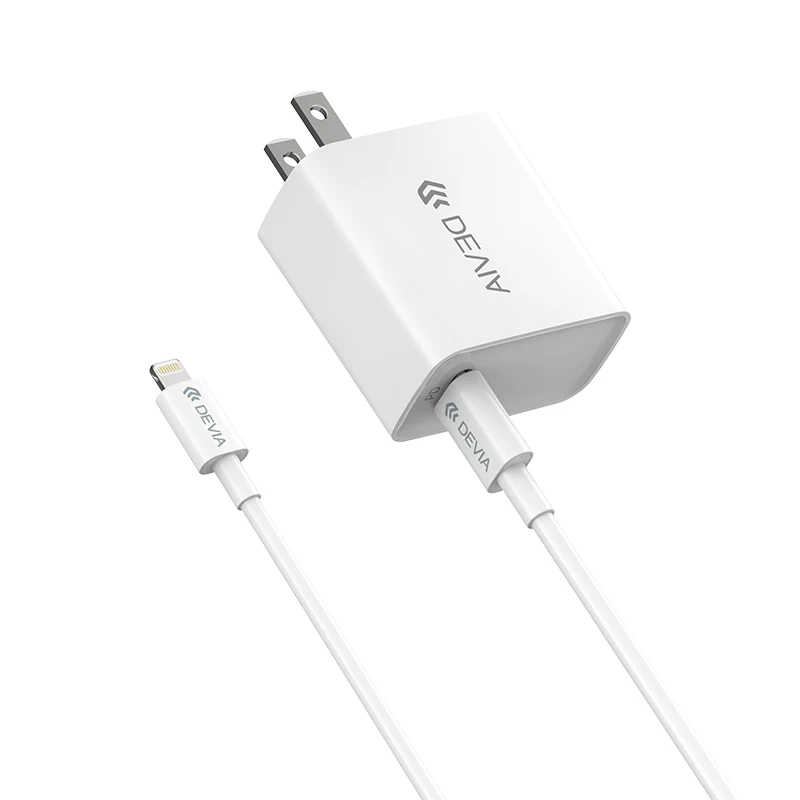 Devia Cheap Fast 2.4A Current USB Data transfer sync charger cable for IOS 6 7 8 9 X XR Type C Android - ANKUX.COM