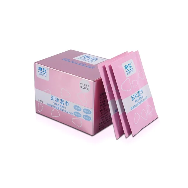 

OEM/ODM Deep Clean Cloth Towelettes Disposable Facial Wipes Bamboo Biodgradable Makeup Remover Wipes
