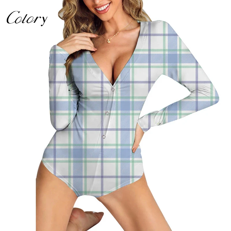 

Colory Adult Onesie Plus Size Sexy Pajamas Sleepwear Designs, Picture shows