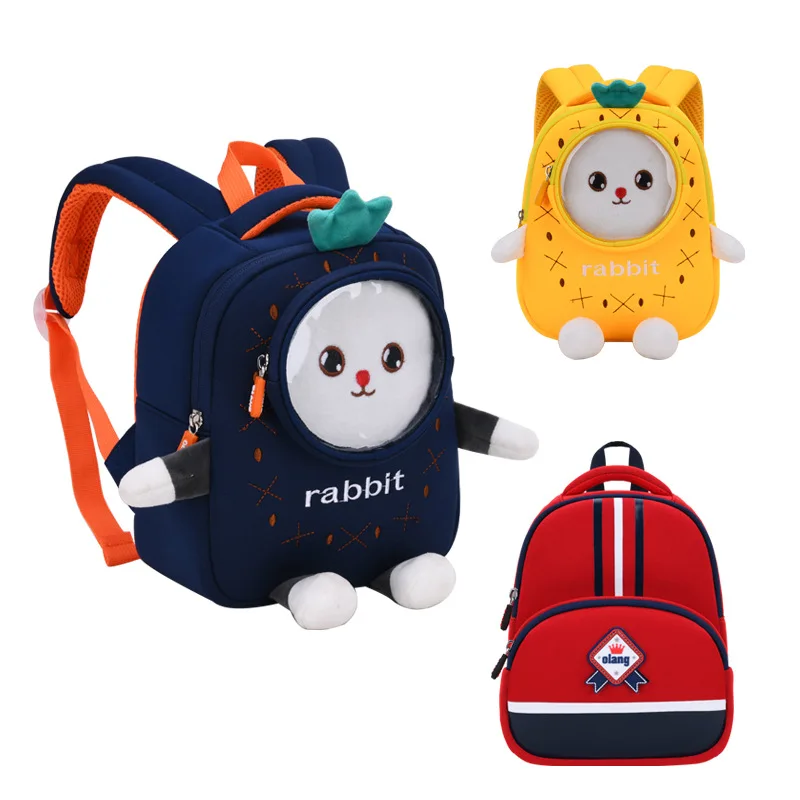 

Kindergarten baby school bag cartoon cute mini backpack anti-lost