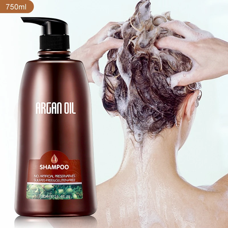 

Argan Oil Hot Seller Sulfate Free Shampoo To Provide Intense Softness And Shine With Morocco Argan Oil Silk Proteins 350ml/750ml