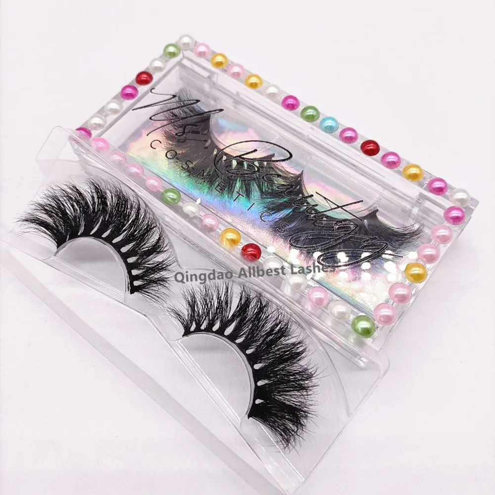 

2021 new arrivals wholesale full strip lashes custom 25mm mink eyelashes package box private label lashese with case