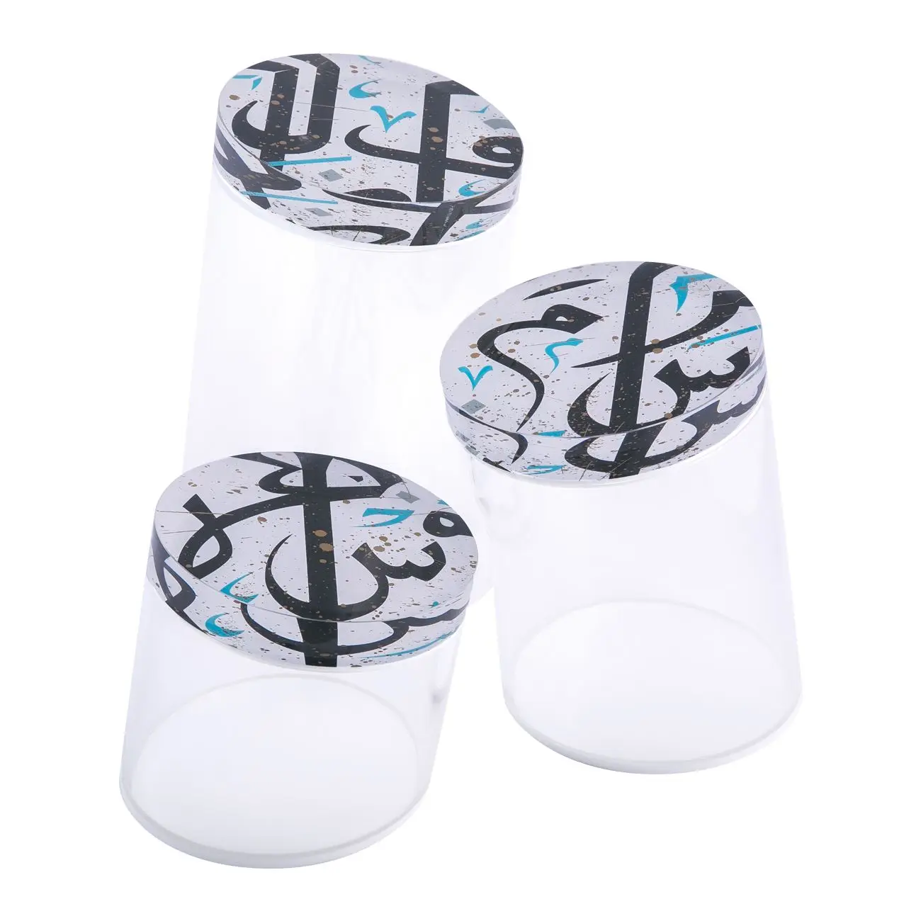 

Hot Art Printing Chocolate Storage Containers Custom Acrylic Food Container, Clear