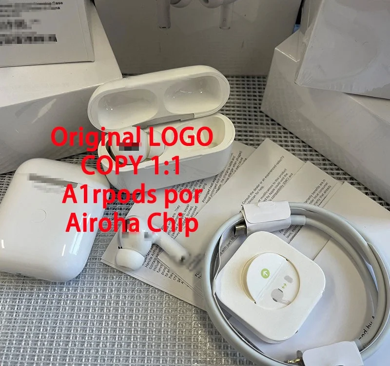 

Dropshipping TWS Air23 Original logo 1:1 Earphone ANC Gen3 Rename GPS Airoha JL Air Pro Air 3 Wirless Earbuds for Air Pro 3, White