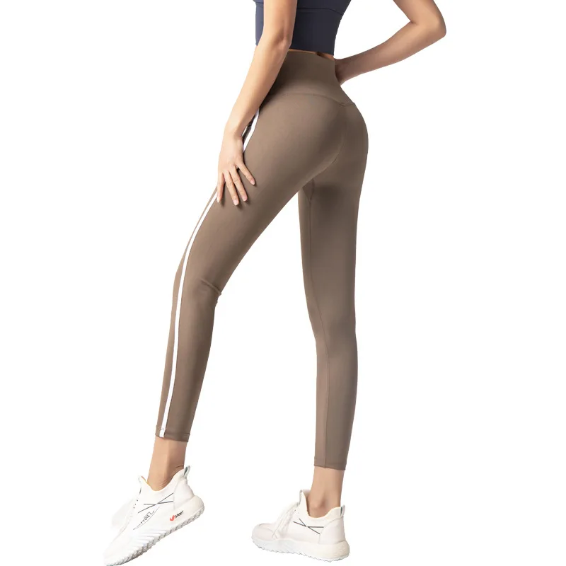 

High Waisted Leggings Women Yoga Pants Athletic Workout Running Yoga Leggings Gym Wear, Picture shows