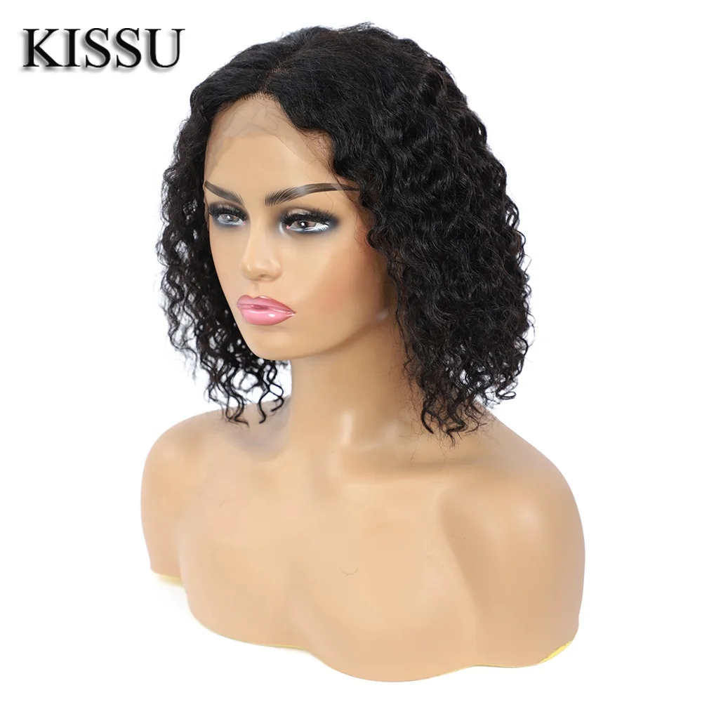 

YC033 Factory wholesale price black lace front human hair wigs human hair bob wigs