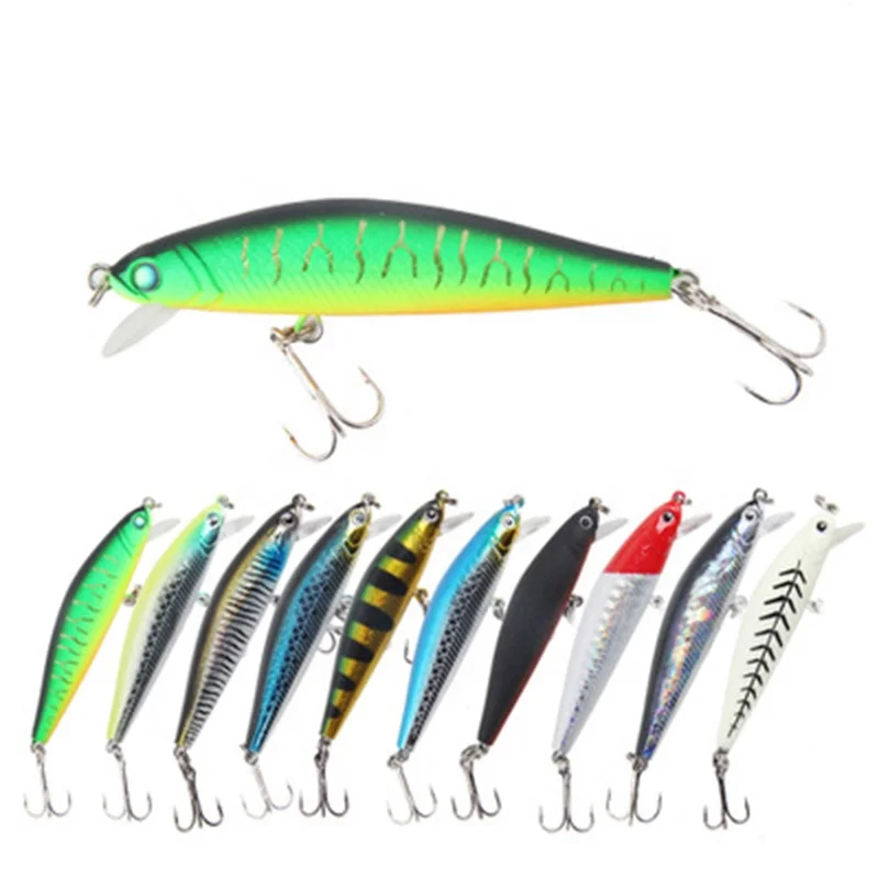 

OEM and on stocks 6g 7cm long-range hard bait with hook bionic bait small minow fishing lure hard lure, 10 colors