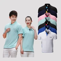 

2019 100% cotton 220gsm unisex S to 5XL Custom design oem logo printed or embroidered on plain blank polo t shirt polo shirts