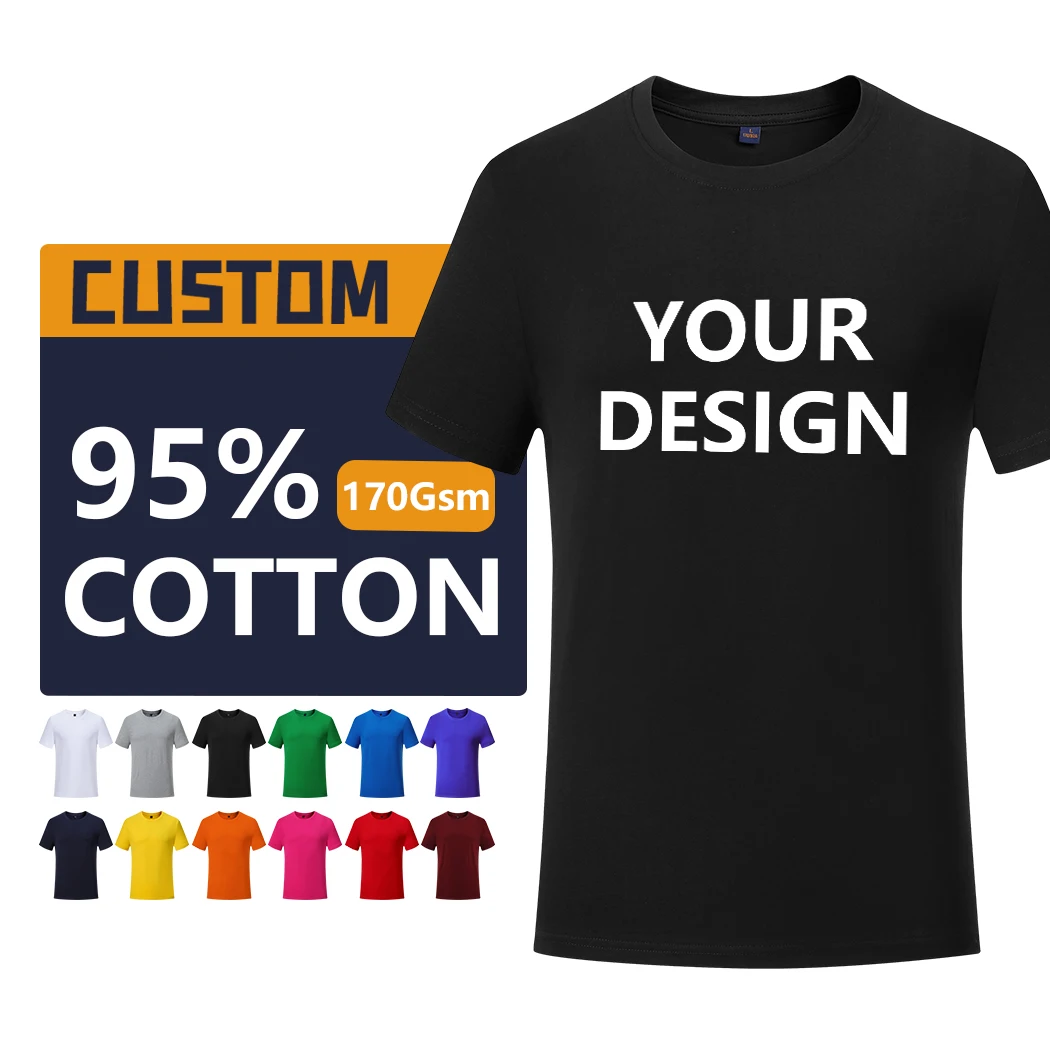 

Wholesale Design Sublim Black Cotton Plus Size Oversized Mens T Shirt, Customized color