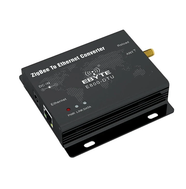 Cc2530 이더넷 무선 데이터 송수신기 모듈 27dbm Tcp Udp 장거리 특별한 네트워크 500mw 송신기 및 수신기