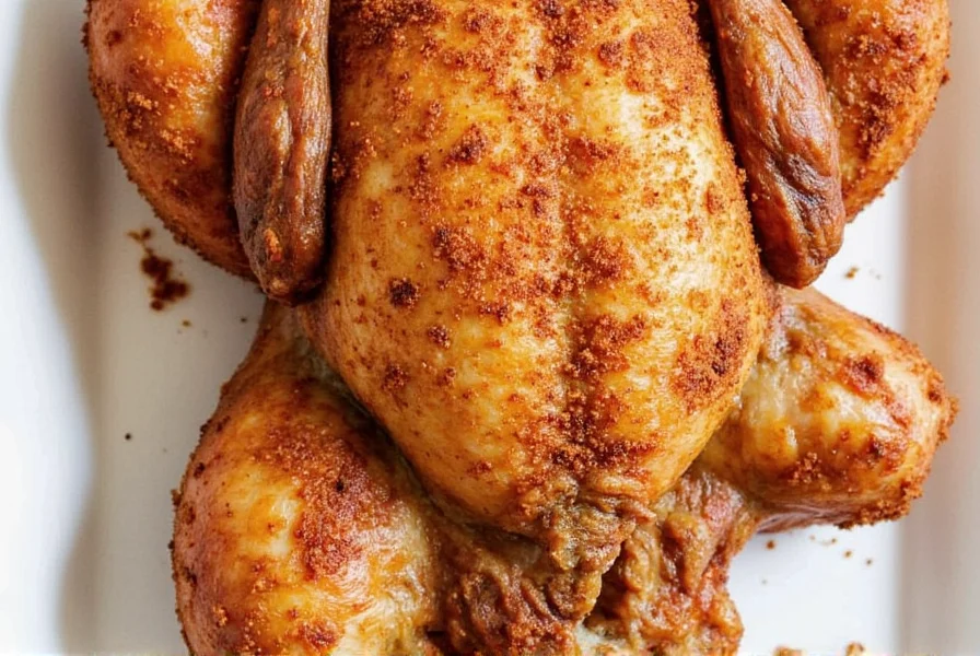 Side-by-side comparison of grilled chicken with rub and marinated chicken skewers