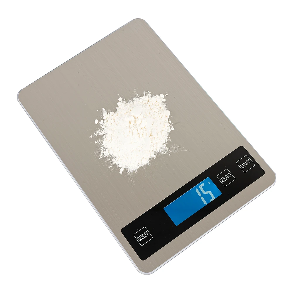 

Manufacturer Hot Selling 10kg 22lbs Stainless Steel Kitchen Food Weighting Scale, Sliver