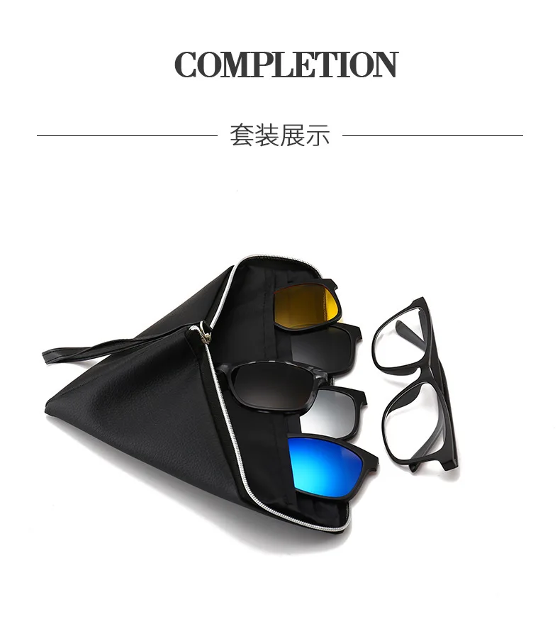 

2021 newest colorful sunglasses clip on sunglasses polarized clip sunglasses polarized driving vision lens clip on TR frame