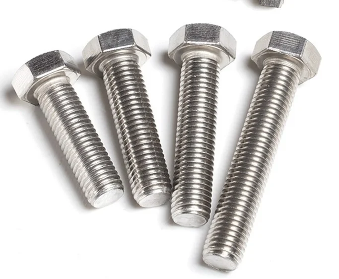 stainless steel hex bolts a2-70 din931 din933 m9 m3