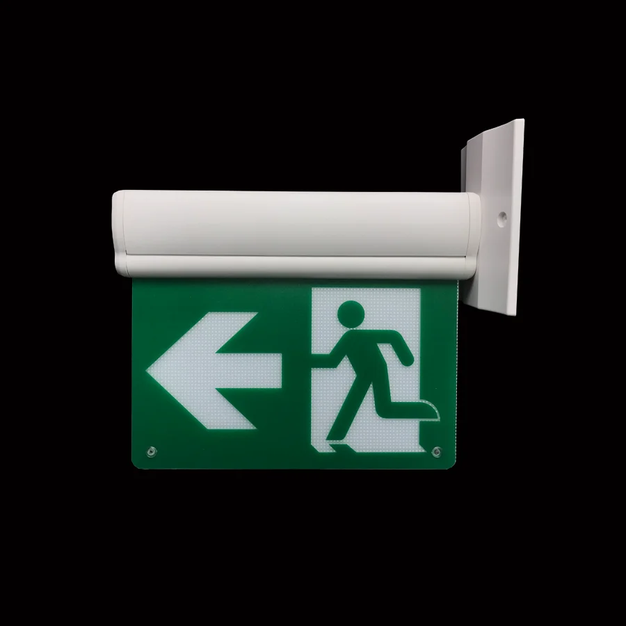 Wall Mount Running Man Emergency Edge Lit Led Exit Sign - Buy Edge Lit ...