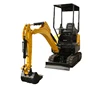 Rubber chains mini digging machine micro shovel digger used for farm