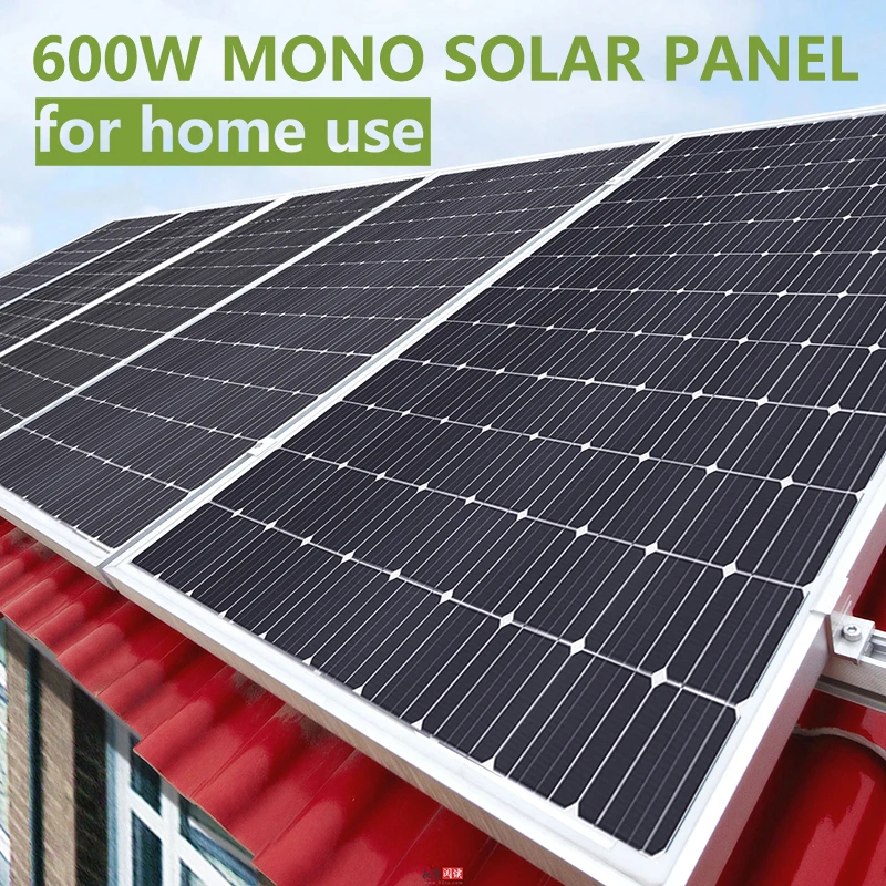 Big Solar Panel 600w Highest Efficiency For Solar Panel Project - Buy