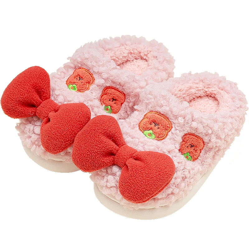 

winter Popular cute Kids cartoon Slippers Children Boys Girls non-slip soft EVA shower indoor slippers 2022