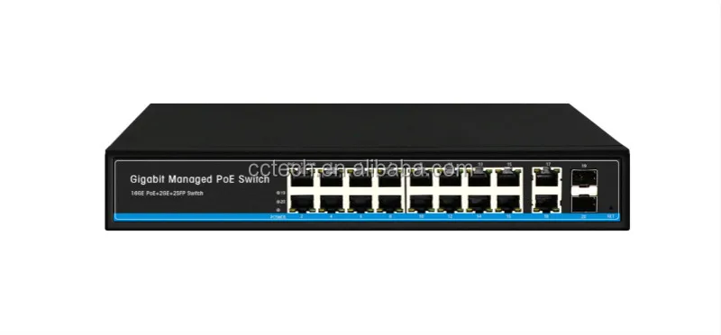 Коммутатор 10 портов 2 sfp