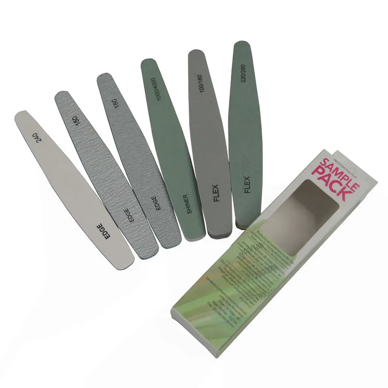 

High Grit Manicure Fingernail File Tool Nail File Professional Double Sided Disposable Sandpaper Nail Files And Buffers