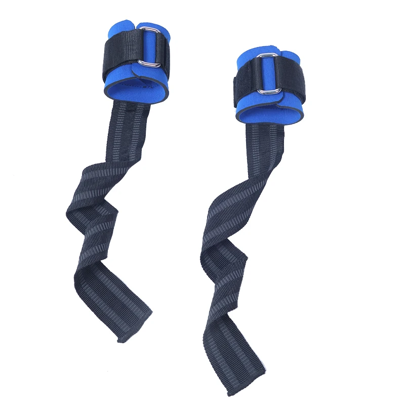 

Wholesale price Amazon best-selling weight training wristbands, Black/blue