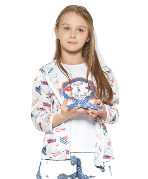 

Gabby Loop Kids Print Girl Jacket Summer Children Casual