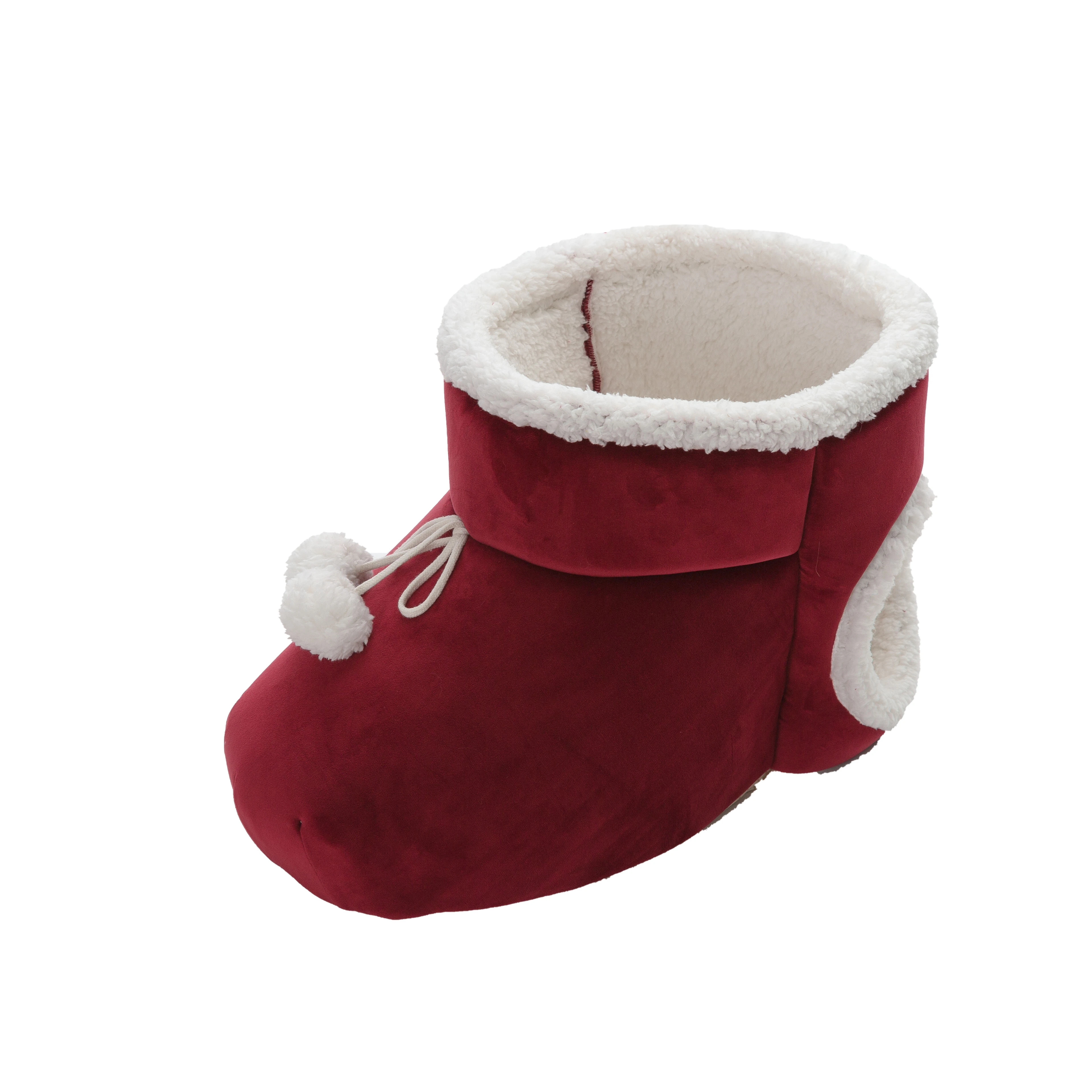 

Wholesale shoe house small animal cage Christmas Boot Shape Pet House, Red