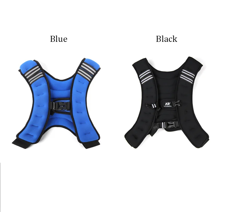 

Wholesale multi weight sport weight vest training for exercise body, Blue,black