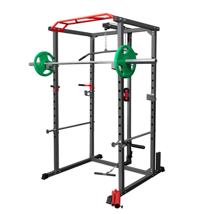 

Hot Sale Home Use Multi-Functional Trainer Gym Equipment Smith Machine Power Rack