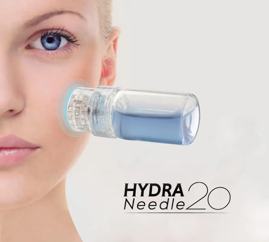 

Mesotherapy Hydra Needle Gold Titanium 20 needles Fine Touch System Microneedle Roller Serum Applicator