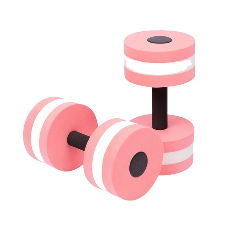 

High quality round EVA water dumbbell professional fitness product