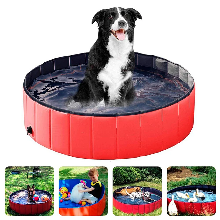 

Large Space Selling Best Collapsible Pet Pool Dog And Cat Foldable Hard Plastic Pet Bath Swimming Pool Price, Blue/ red/ customized