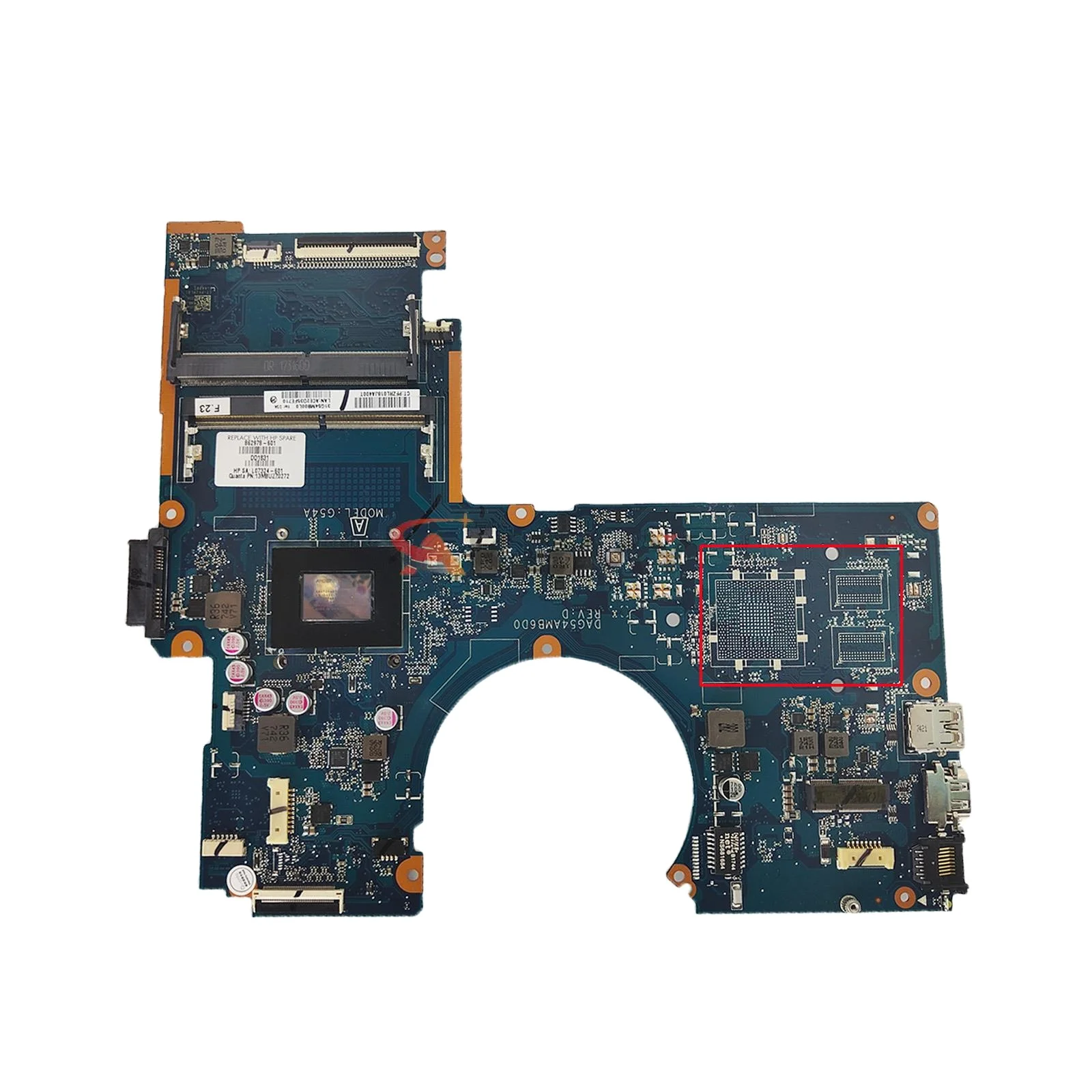 

For HP PAVILION 15-AW 15-AU DAG54AMB6D0 Laptop motherboard with A12-9700 CPU Notebook mainboard 856269-601 856273-001 L07324-601