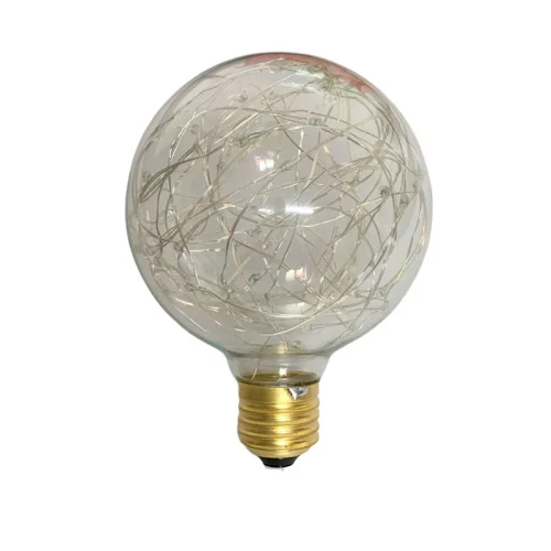 Special design decorative LED light G95 copper wire string lights bulb led nake wire light