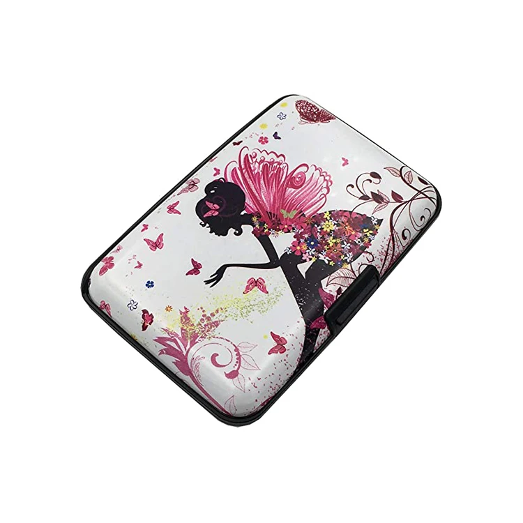

Latest Fashion Good Price Metal Print Wallet, As per picture