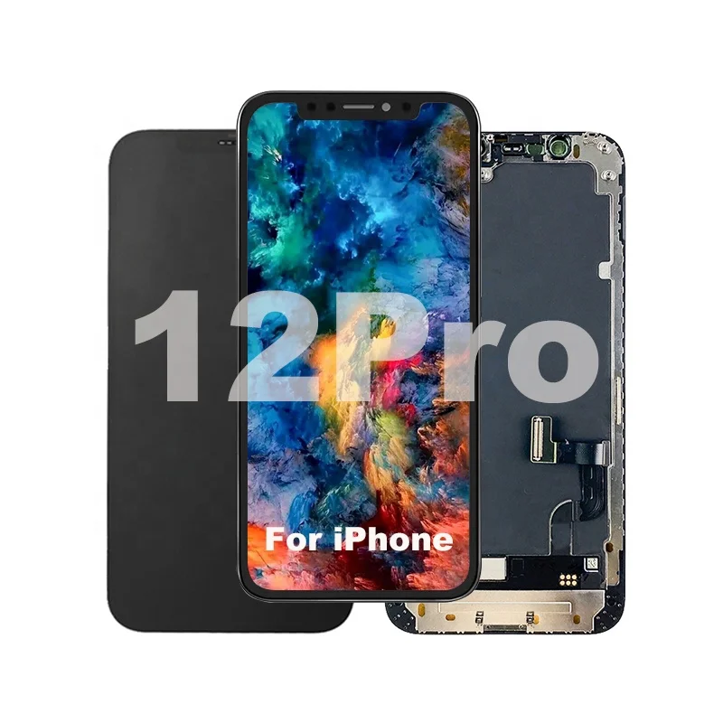 

SJY 2021 Best Sale OEM Incell OLED LCD for iPhone 12 Pro Display Touch Digitizer Replacement Screen for iphone X Xs Max Xr 11 12