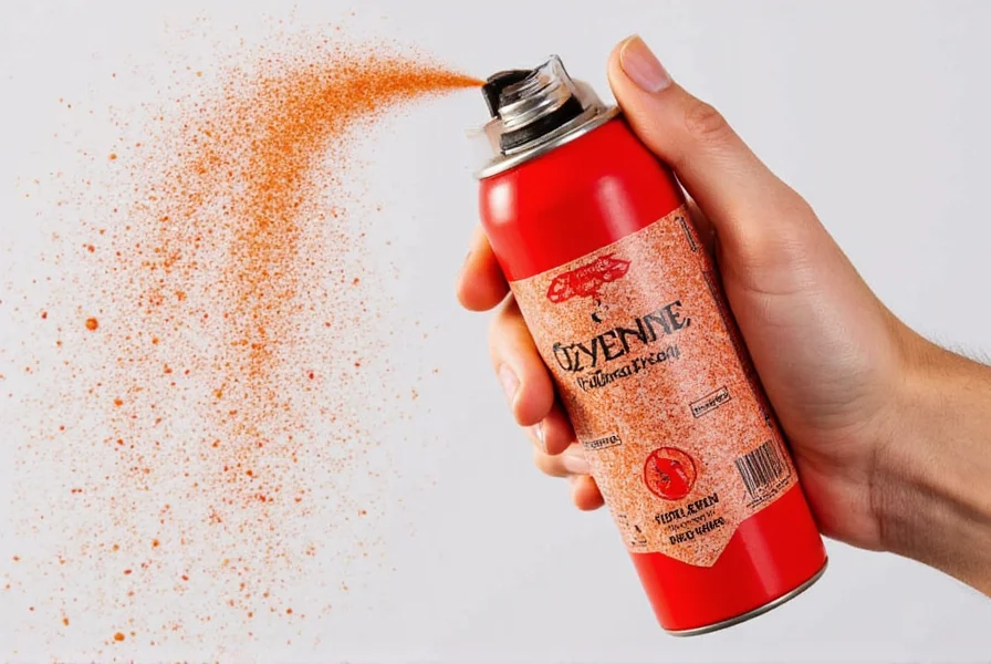 Comparison of cayenne pepper spray effectiveness against different animals including deer, squirrels, and insects